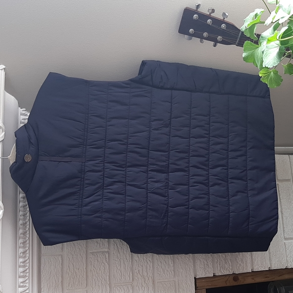 NWT Men's Noel Asmar Equestrian Navy Blue Riding Vest Size XL - Picture 9 of 11